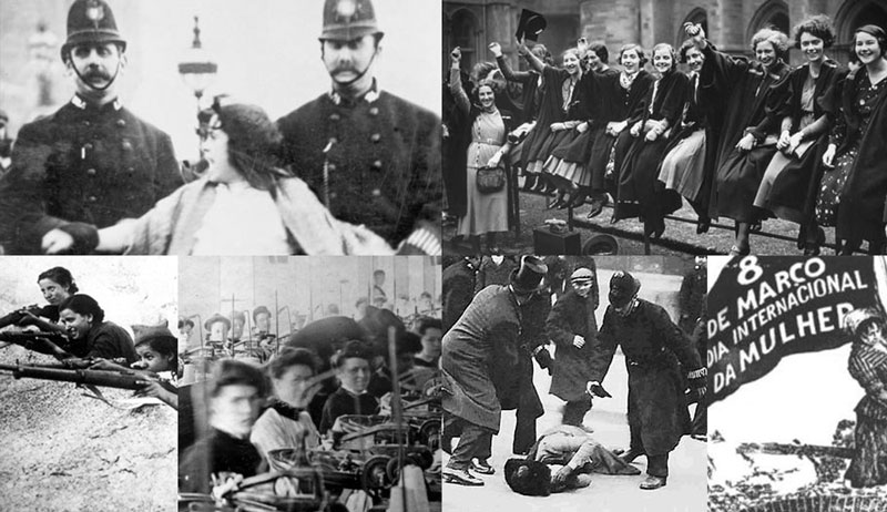 100 anos da greve das tecelãs russas. 40 anos do reconhecimento do Dia da Mulher pela ONU