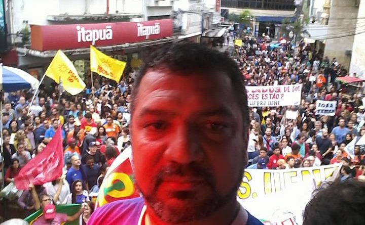 JP protesto Campos